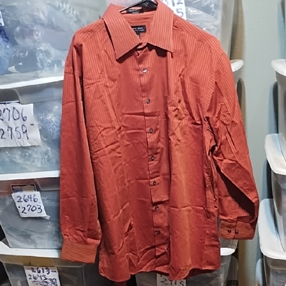 Access Liz Claiborne Striped Button-Up Shirt
